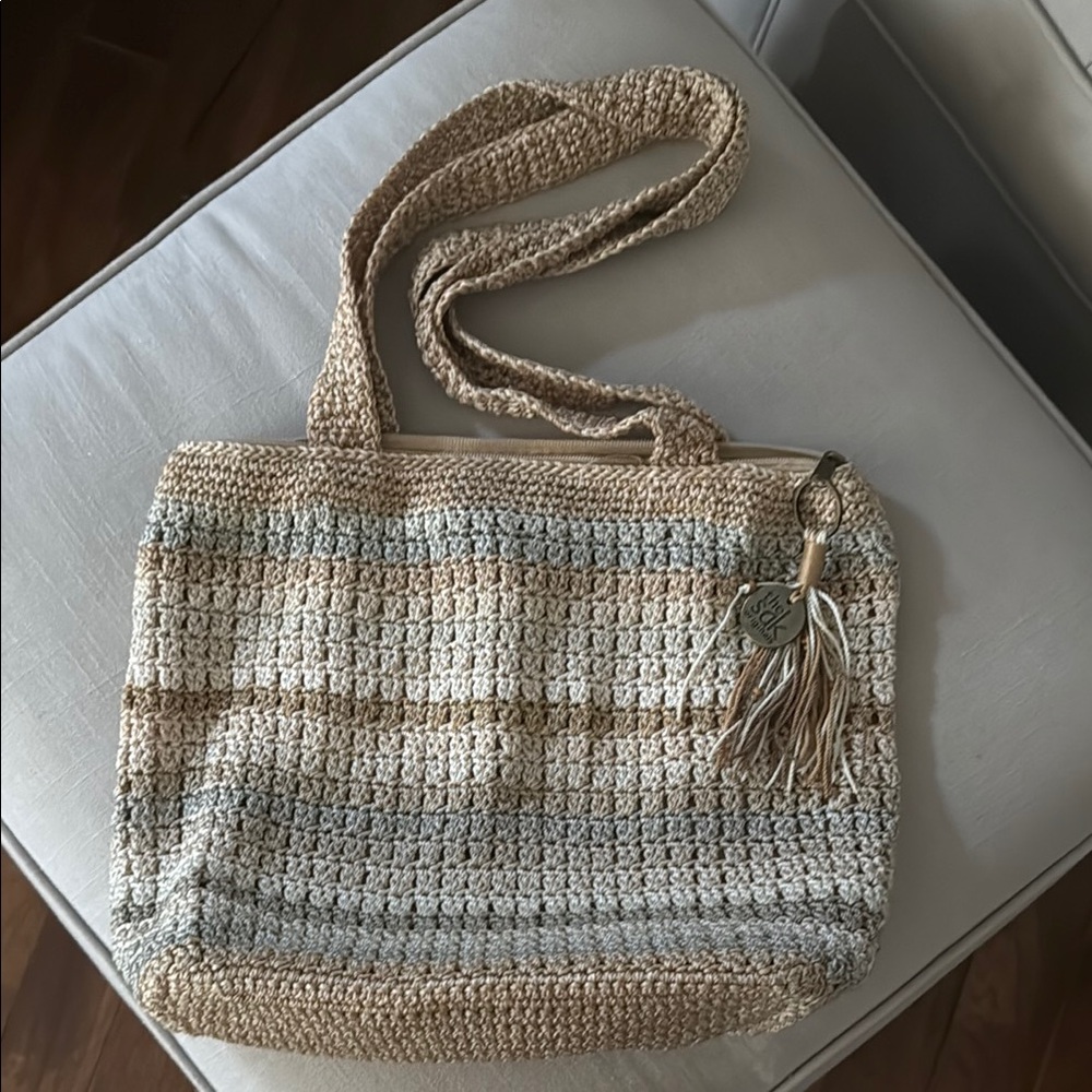 The Sak Women's Riviera Crochet Tote Crochet Tote Bag